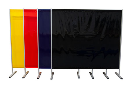 Svetsskärm Maxi Röd transp.